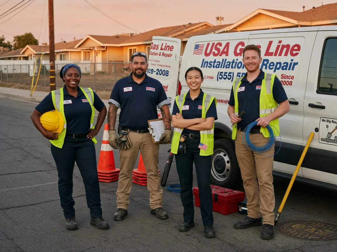 Gas Line Installation company in Sibley, LA